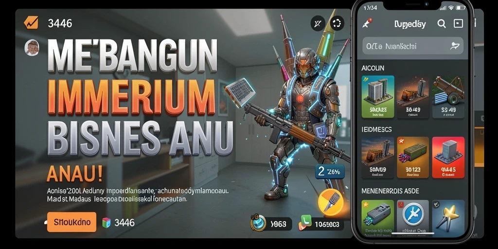 Tampilan gameplay <strong>3446</strong> yang mendebarkan saat mengelola bisnis.