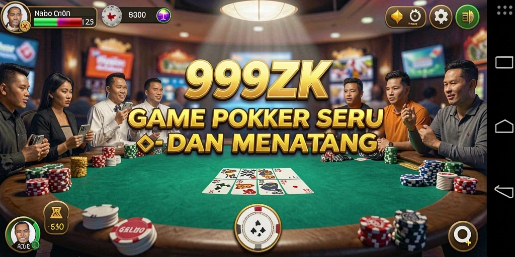 Tampilan gameplay seru di 999ZK yang menarik.