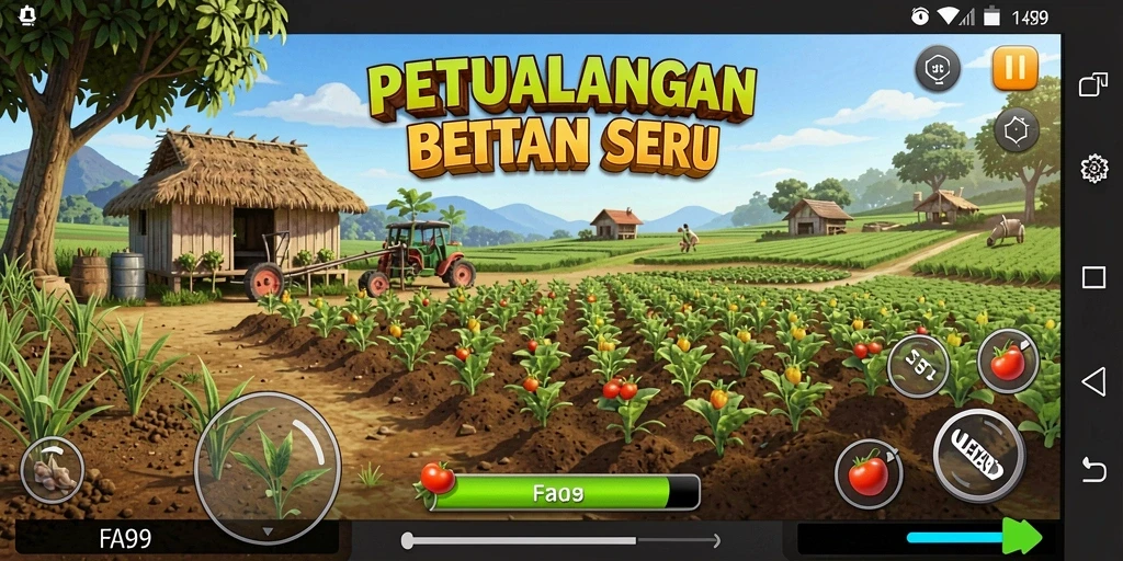 Tampilan gameplay FA99 yang menarik dan interaktif.
