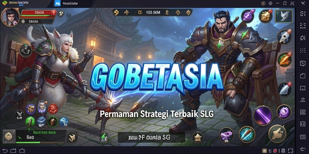 Tampilan gameplay GOBETASIA yang menarik dan menantang.