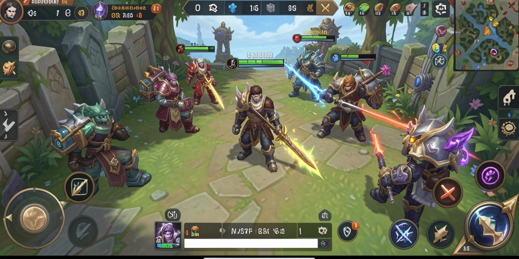 Tampilan gameplay IDRRP yang menegangkan dan strategis.