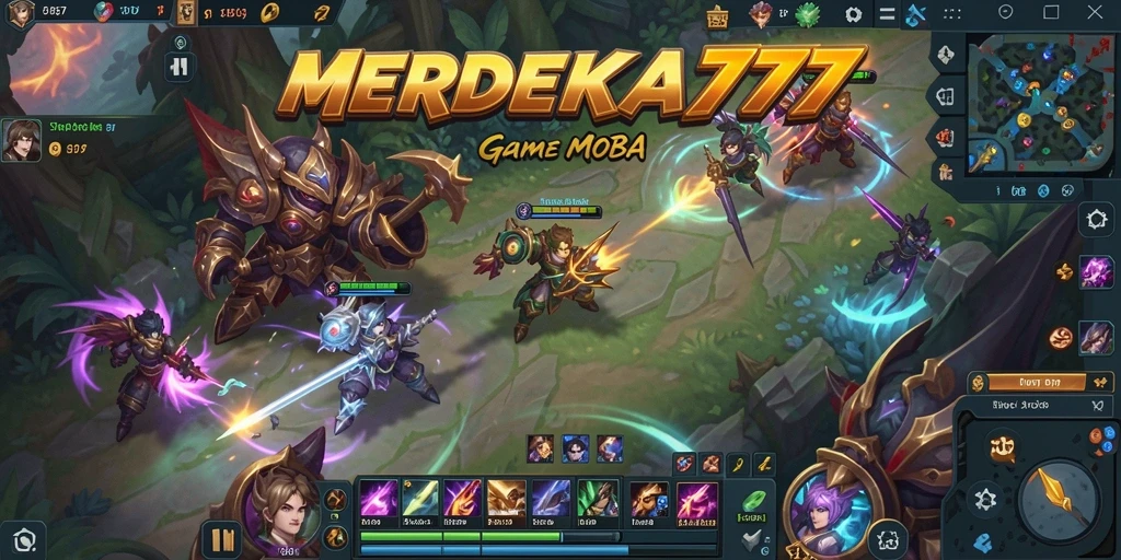 Gameplay seru dan competitive di MERDEKA777.