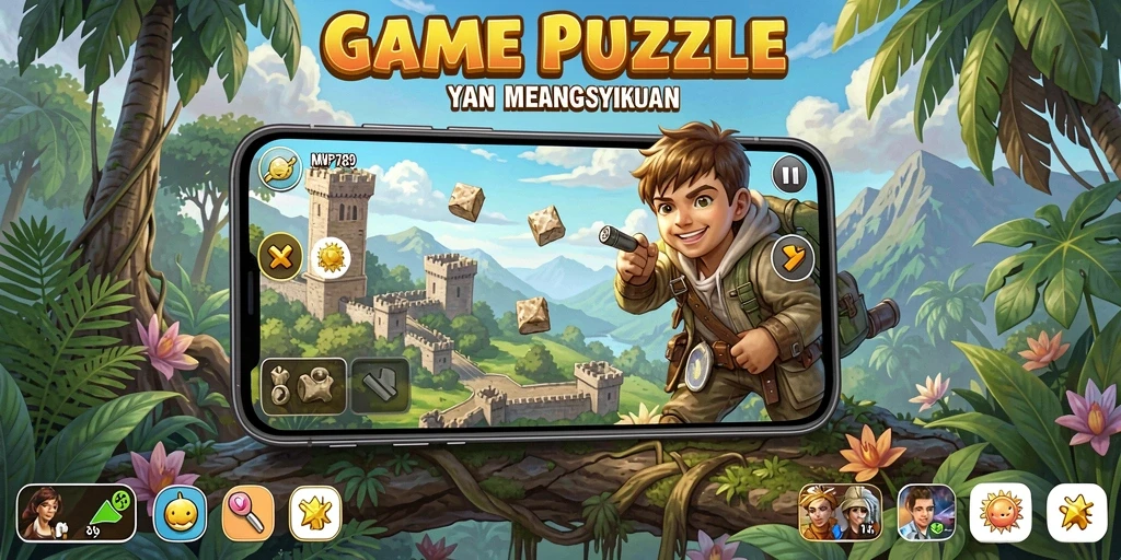 Tangkapan layar gameplay MVP789 dengan teka-teki yang menantang.
