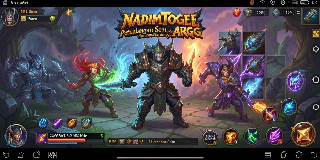 Tampilan gameplay NADIMTOGEL dengan aksi seru dan grafis menawan.