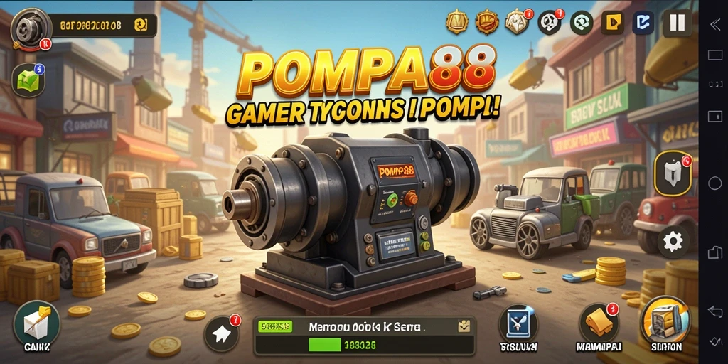 Tampilan gameplay POMPA88 yang menarik dan penuh tantangan Tycoon.