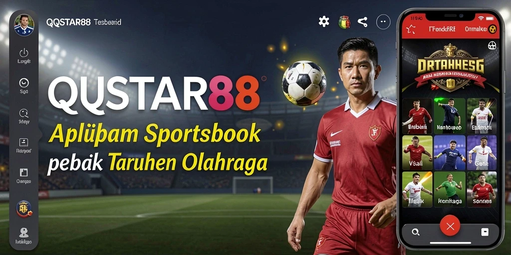 Tampilan gameplay Sportsbook yang menarik di QQSTAR88.