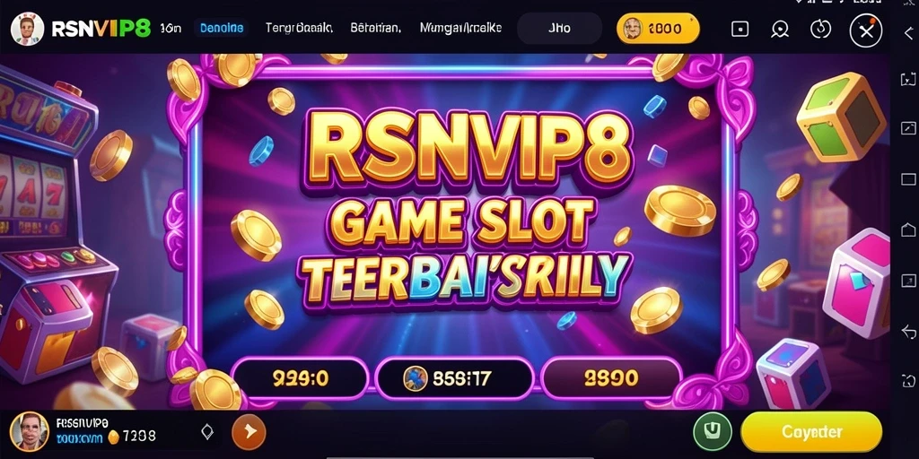 Tampilan gameplay menarik dari RSNVIP8 yang penuh warna dan dinamis.