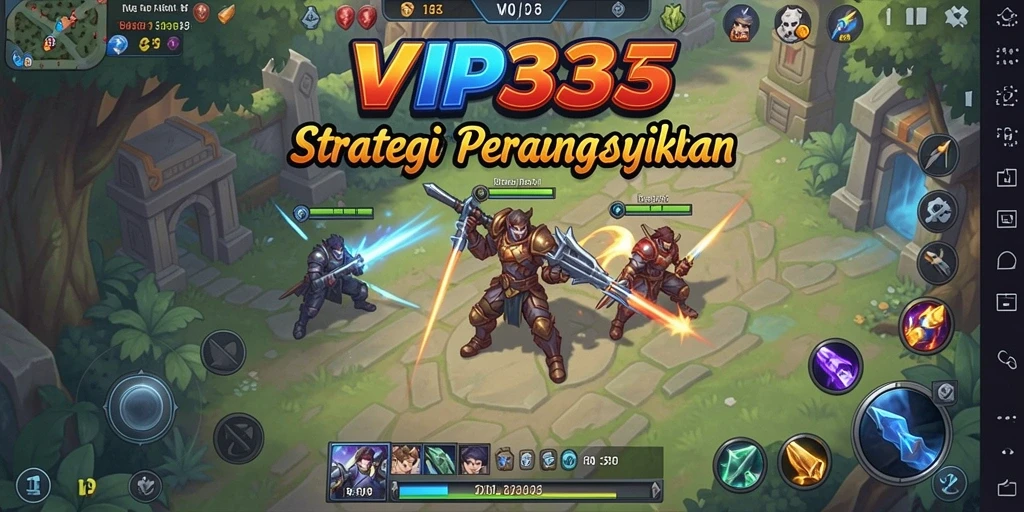 Tampilan gameplay seru dari VIP333 dengan strategi taktis.